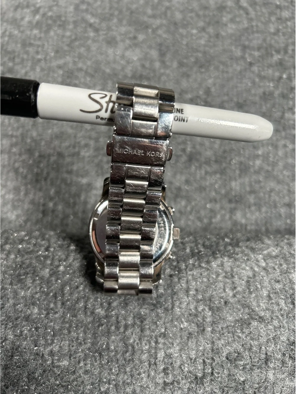 Michael Kors women’s Runway Stainless Steel Chronograph Watch